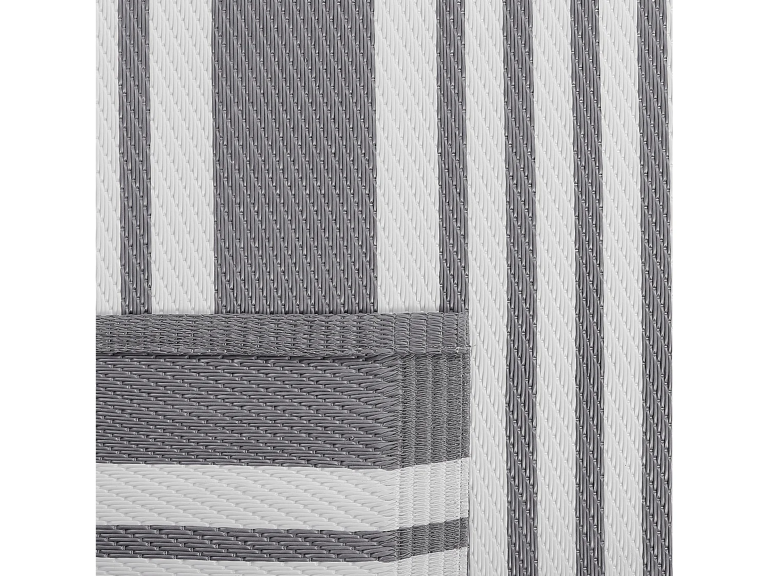 Tapis d'extérieur DELHI Gris 120 x 180 cm