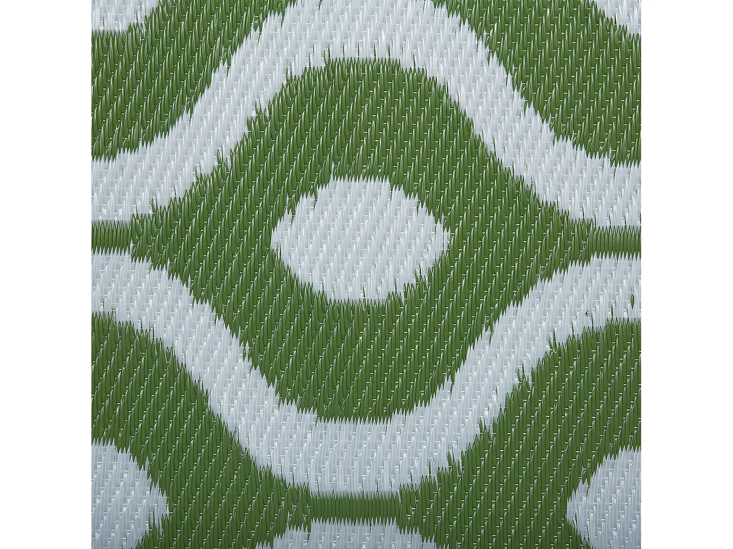 Outdoor Teppich grün 120x180 cm Bodenschutzmatte Kunststoffmatte Pune