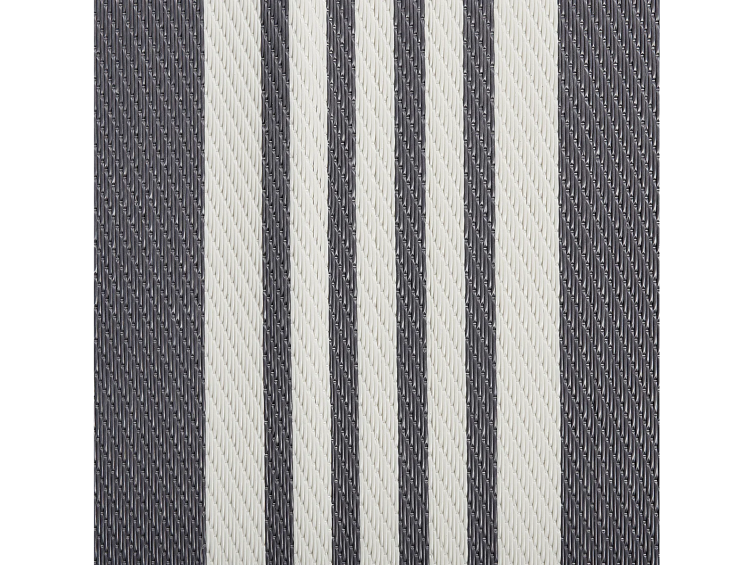 Outdoorteppich DELHI 120 x 180 cm Schwarz