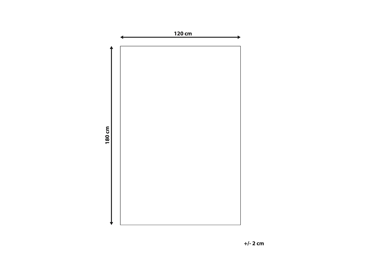 Alfombra de exterior SURAT 120 x 180 cm Gris