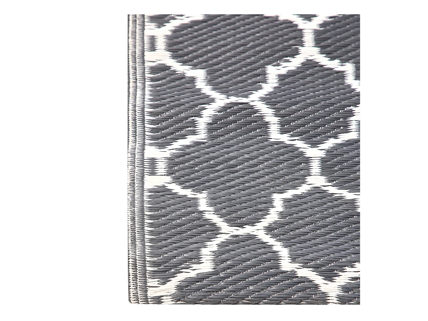 Alfombra de exterior SURAT 120 x 180 cm Gris