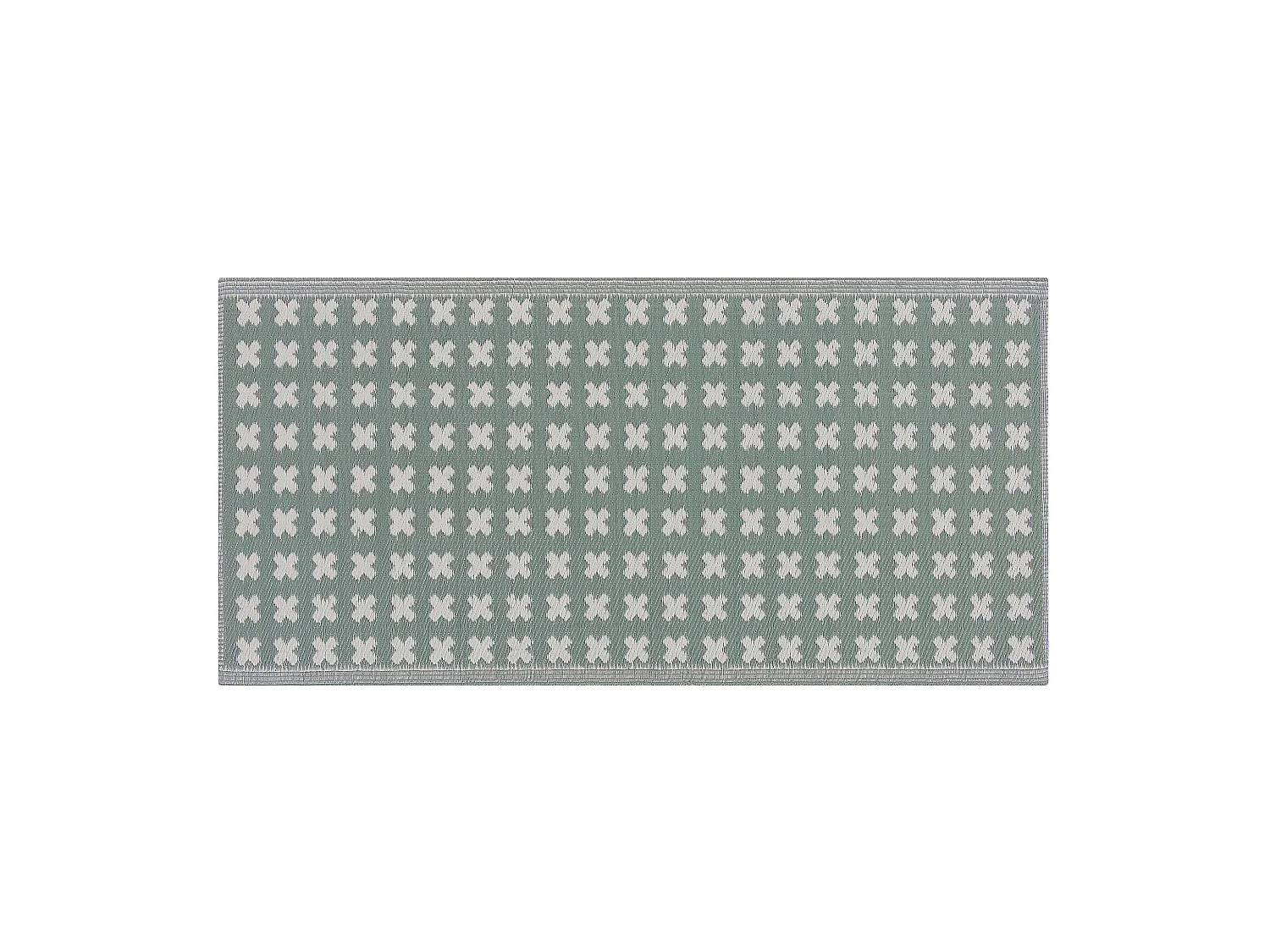 Tapis d'extérieur ROHTAK Vert clair 90 x 180 cm