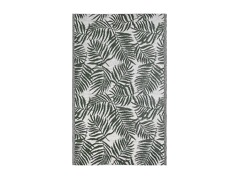 Tuintapijt KOTA 120 x 180 cm Donkergroen Dubbelzijdig