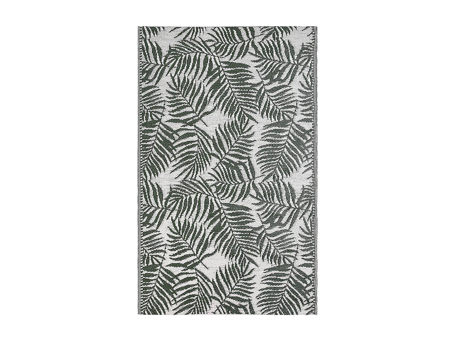 Tuintapijt KOTA 120 x 180 cm Donkergroen Dubbelzijdig