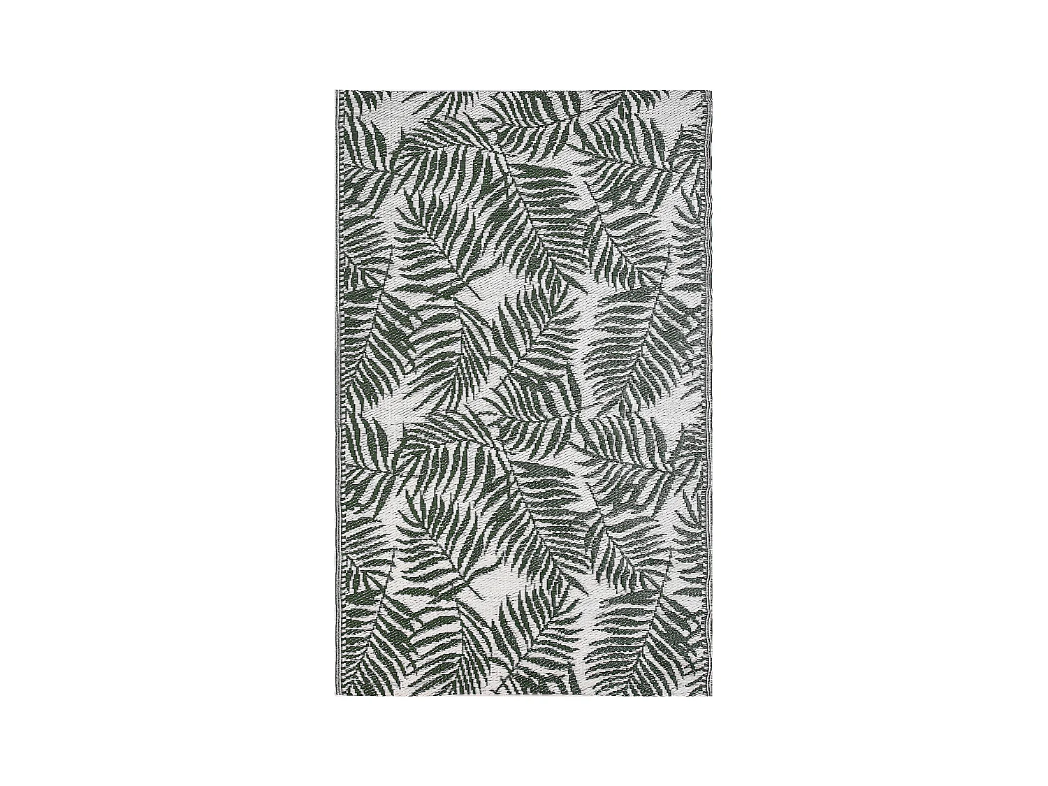 Tuintapijt KOTA 120 x 180 cm Donkergroen Dubbelzijdig