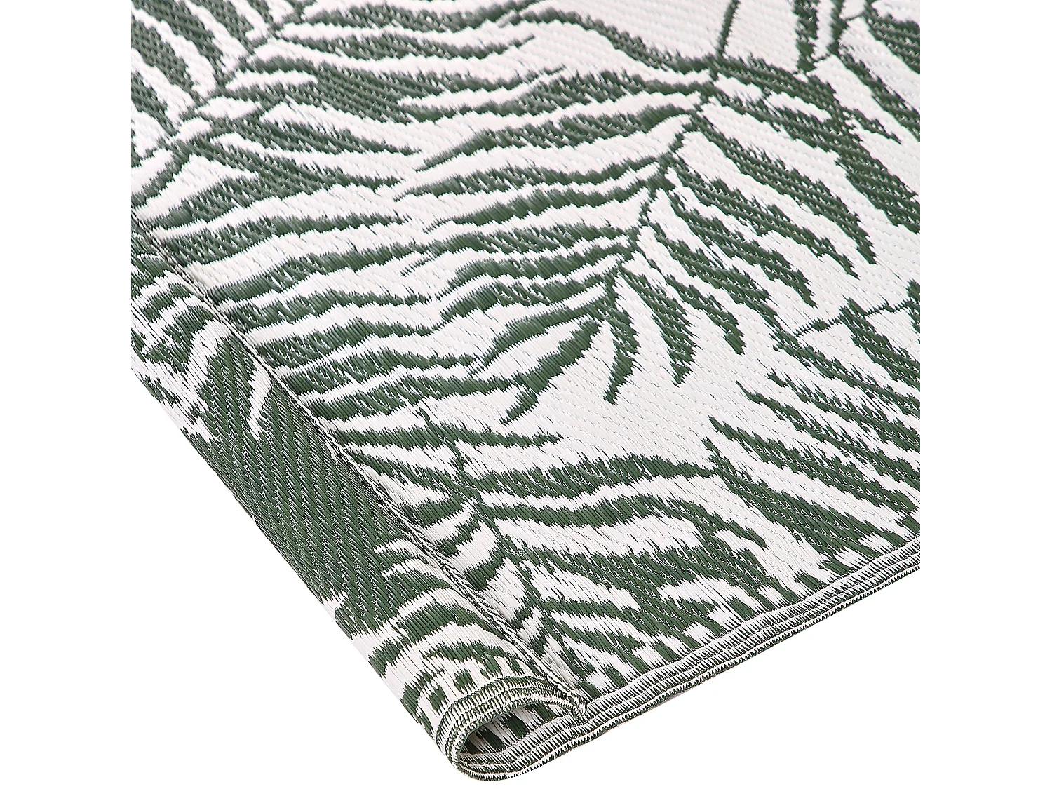 Tappeto da esterno verde scuro 120 x 180 cm KOTA