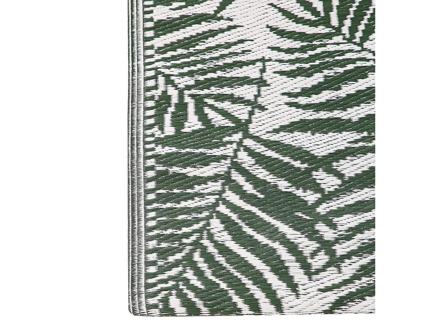 Tappeto da esterno verde scuro 120 x 180 cm KOTA