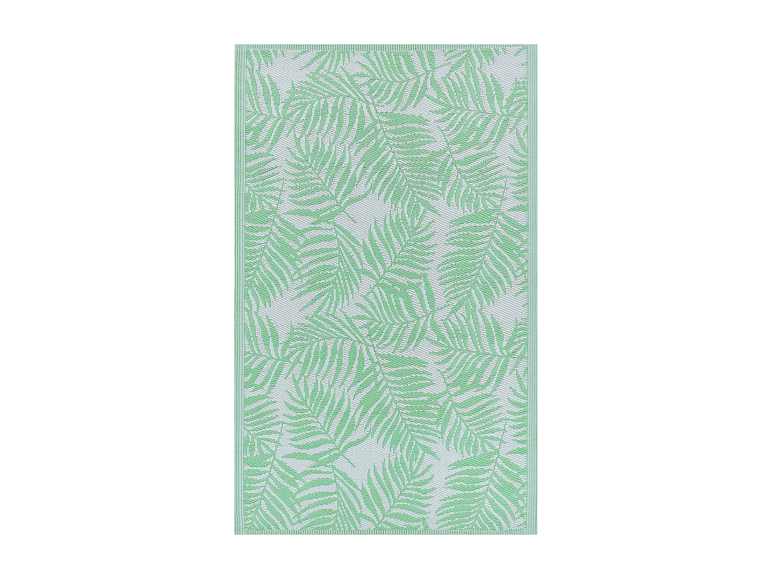 Outdoor Teppich hellgrün 120x180 cm Bodenschutzmatte Kunststoffmatte Kota