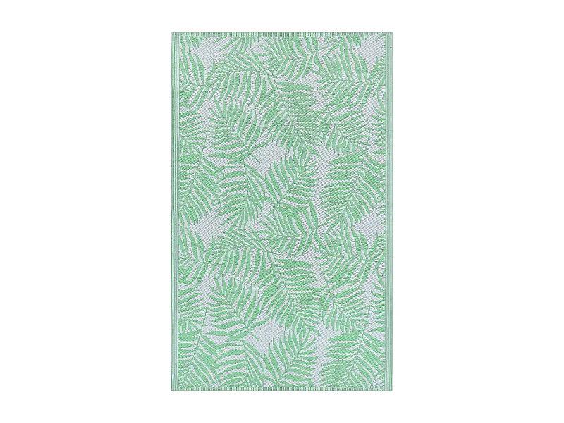 Tappeto per esterni KOTA 120 x 180 cm Verde chiaro Reversibile