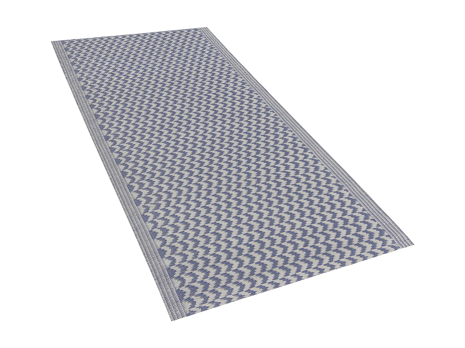 Alfombra de exterior MANGO 60 x 90 cm Azul