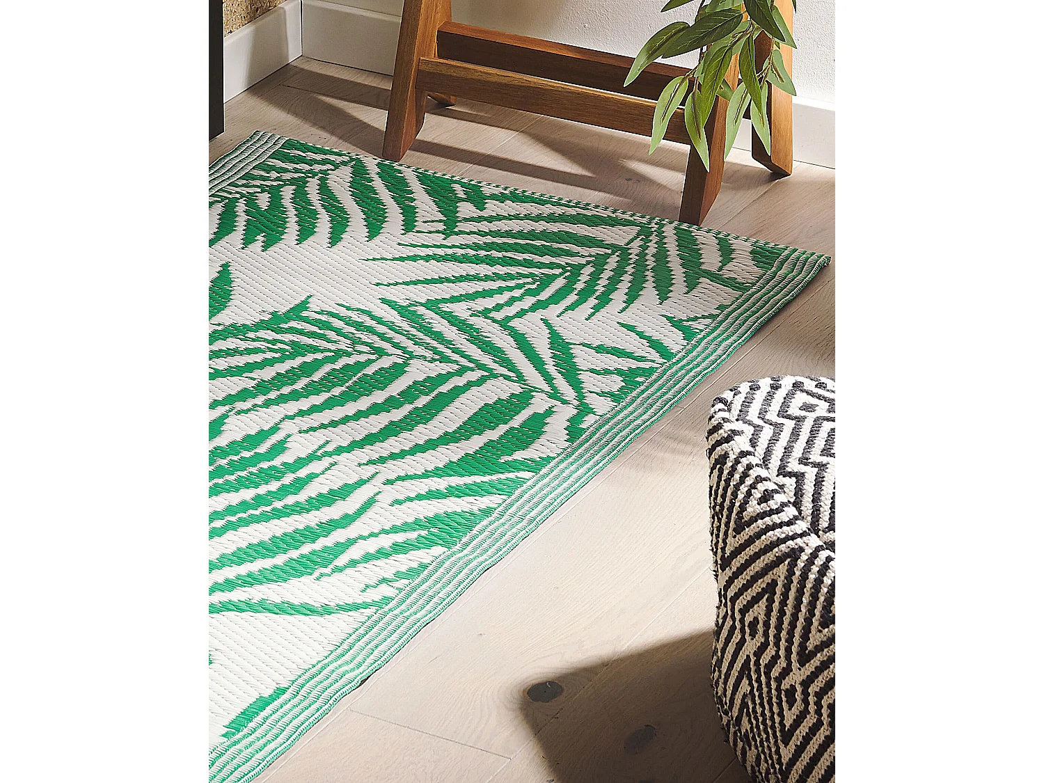 Tuintapijt KOTA 60 x 105 cm Groen Dubbelzijdig