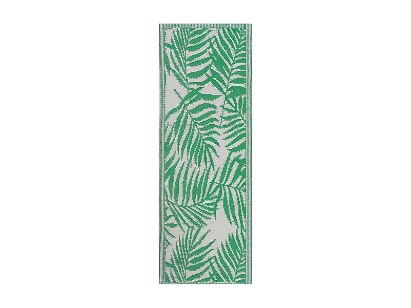 Tappeto per esterni KOTA 60 x 105 cm Verde Reversibile