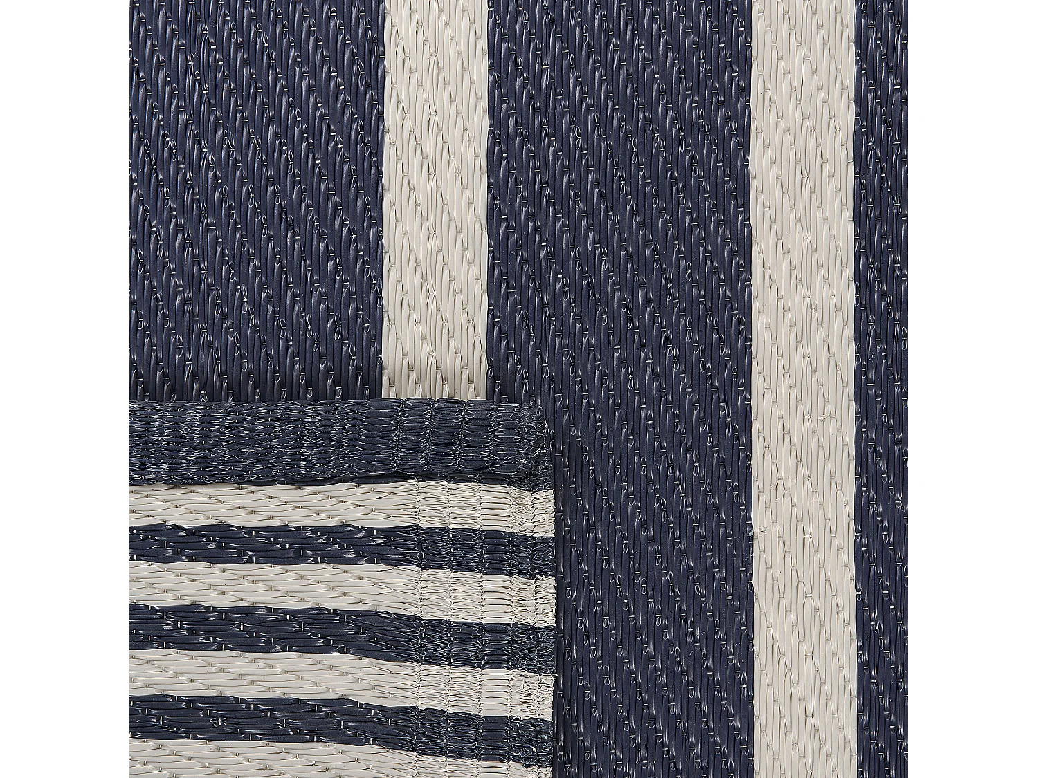 Tapis d'extérieur HALDIA Bleu foncé 120 x 180 cm