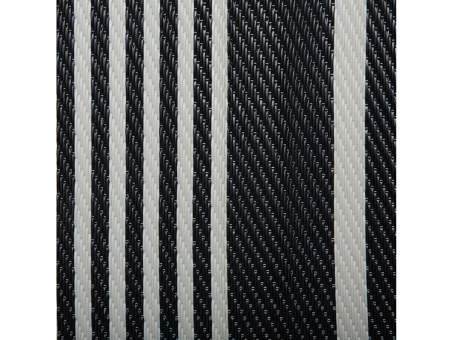 Outdoorteppich HALDIA 90 x 180 cm Schwarz