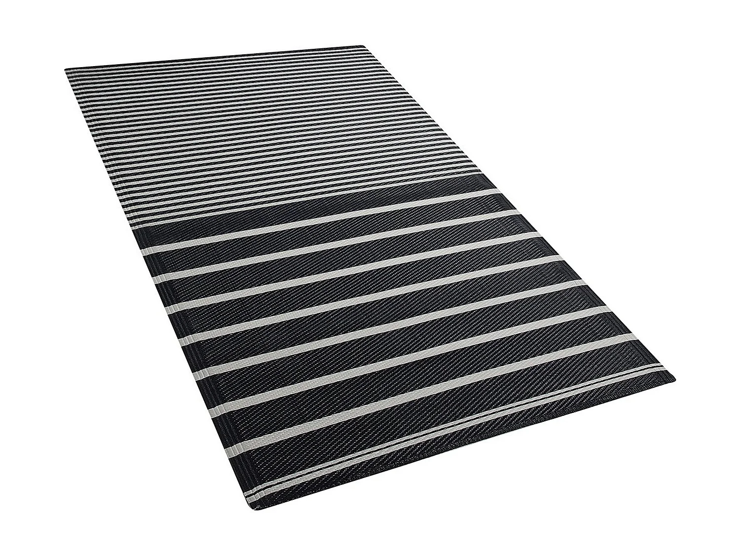 Tapis d'extérieur HALDIA Noir 90 x 180 cm