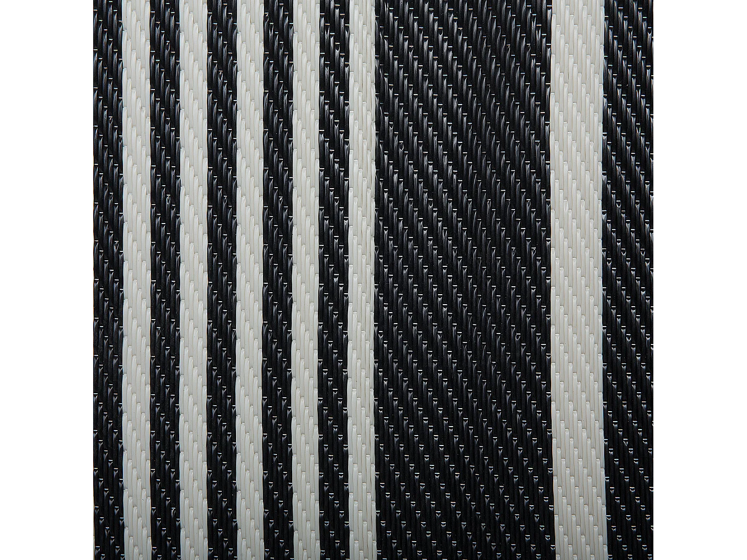 Tappeto da esterno nero 90 x 180 cm HALDIA