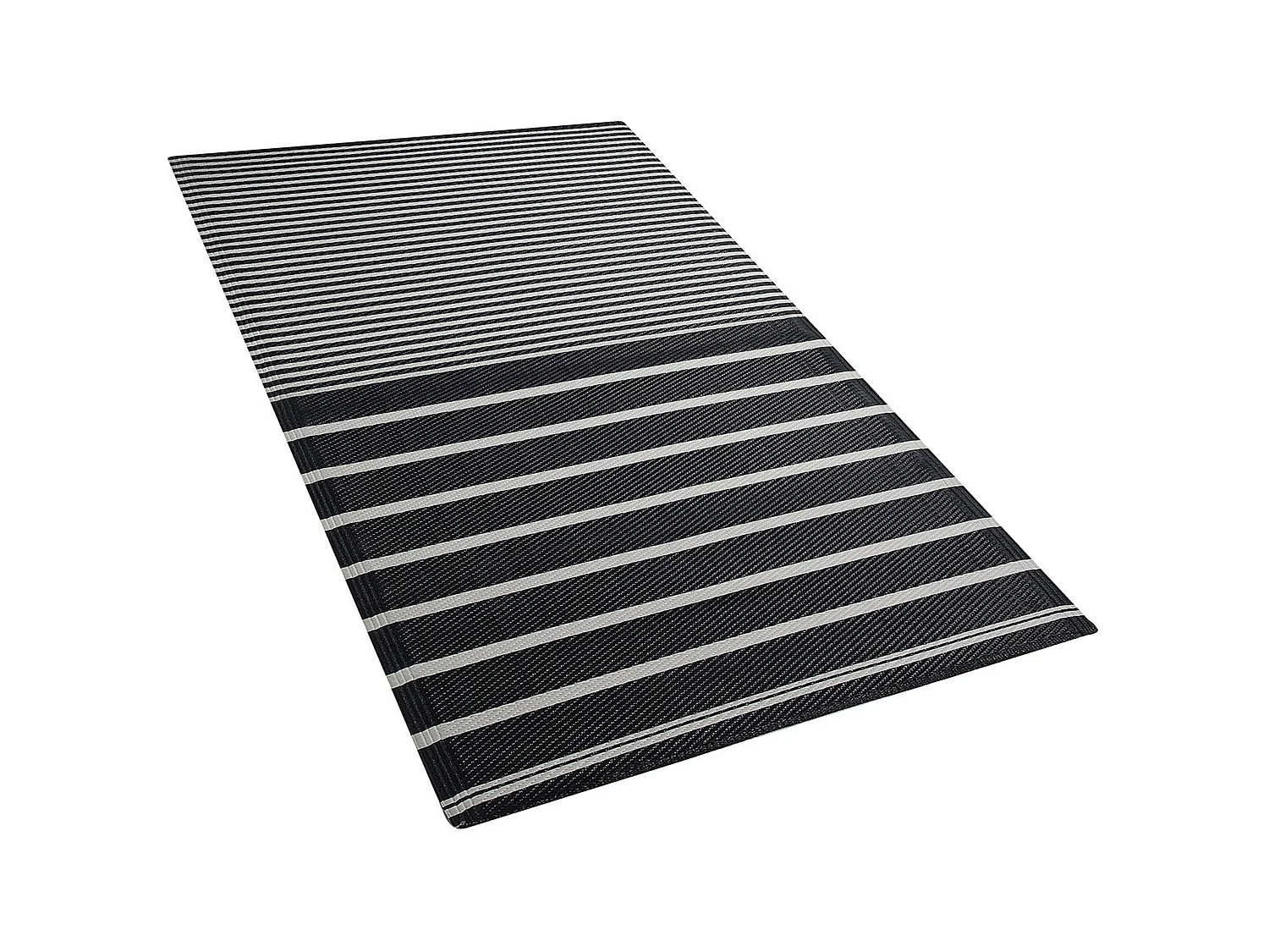 Outdoor Rug HALDIA Black 90 x 180 cm