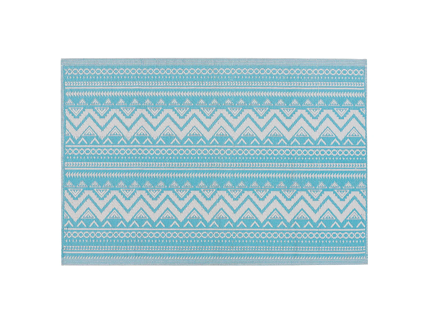 Tapete de exterior NAGPUR 120 x 180 cm Turquesa