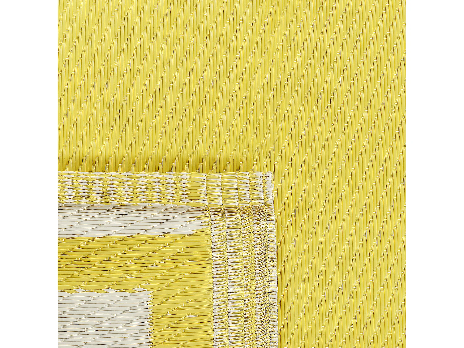 Tapis d'extérieur ETAWAH Jaune 120 x 180 cm