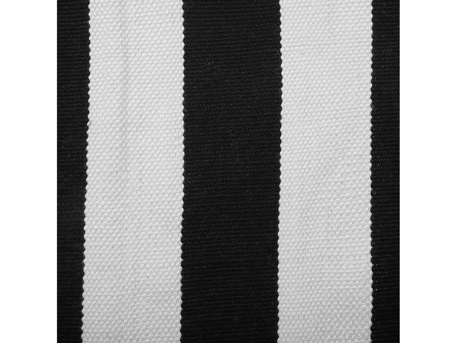 Outdoorteppich TAVAS 160 x 230 cm Schwarz / Weiss