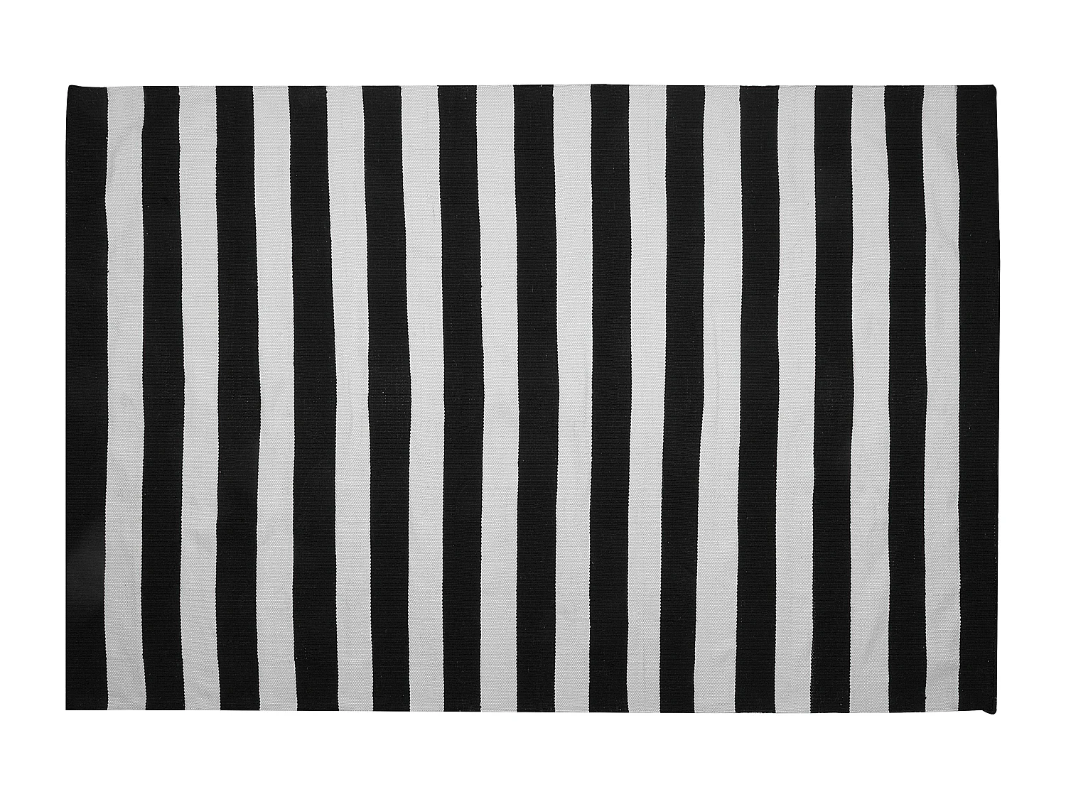 Tappeto per esterni TAVAS 160 x 230 cm Nero/ Bianco