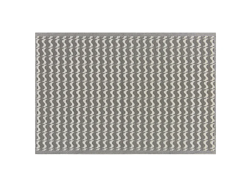 Tapis d'extérieur TUMKUR Gris 120 x 180 cm