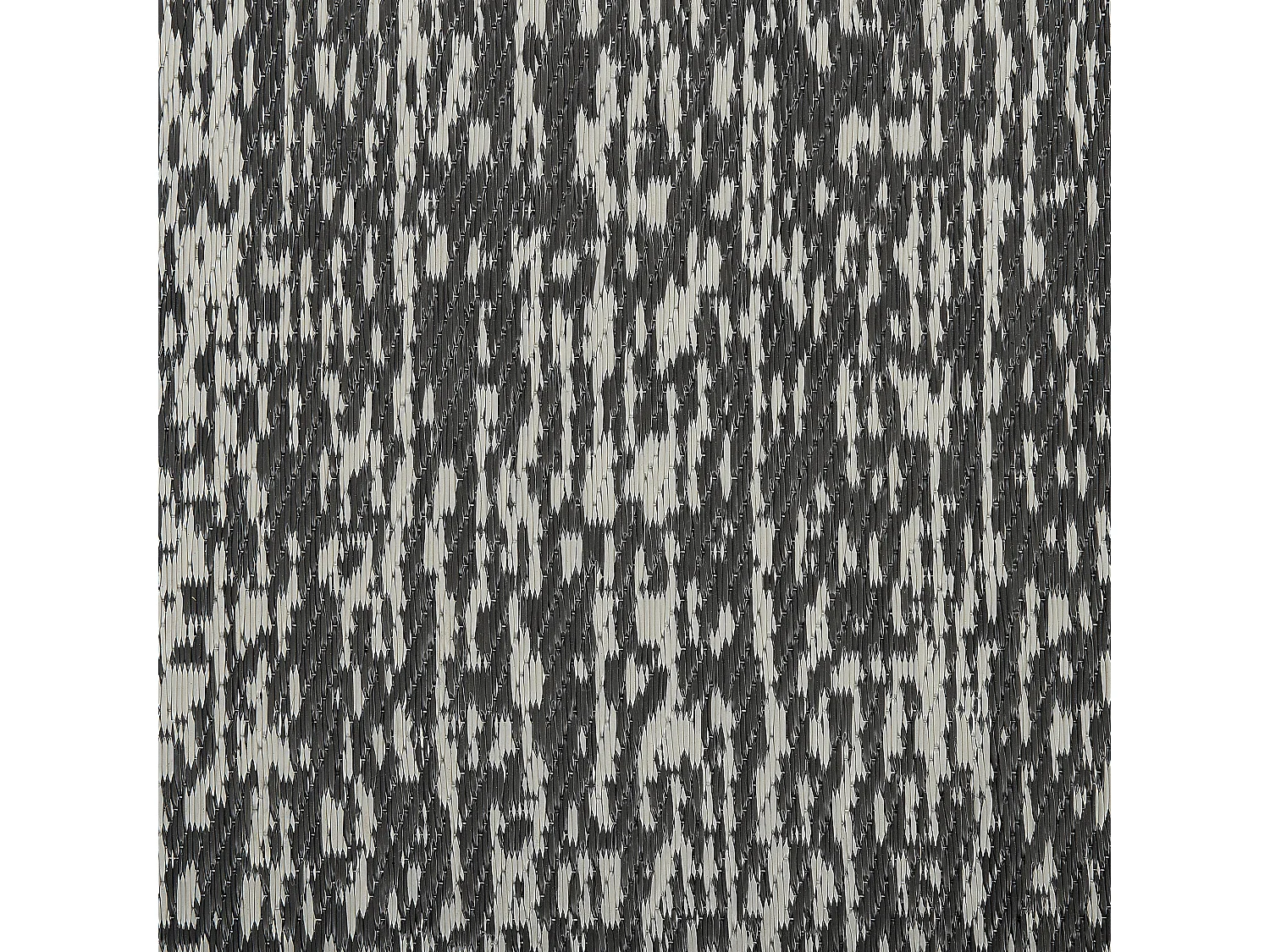 Dywan zewnętrzny 120 x 180 cm czarno-biały BALLARI