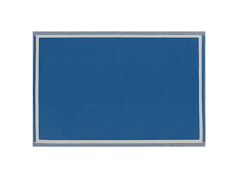 Alfombra de exterior ETAWAH 120 x 180 cm Azul marino