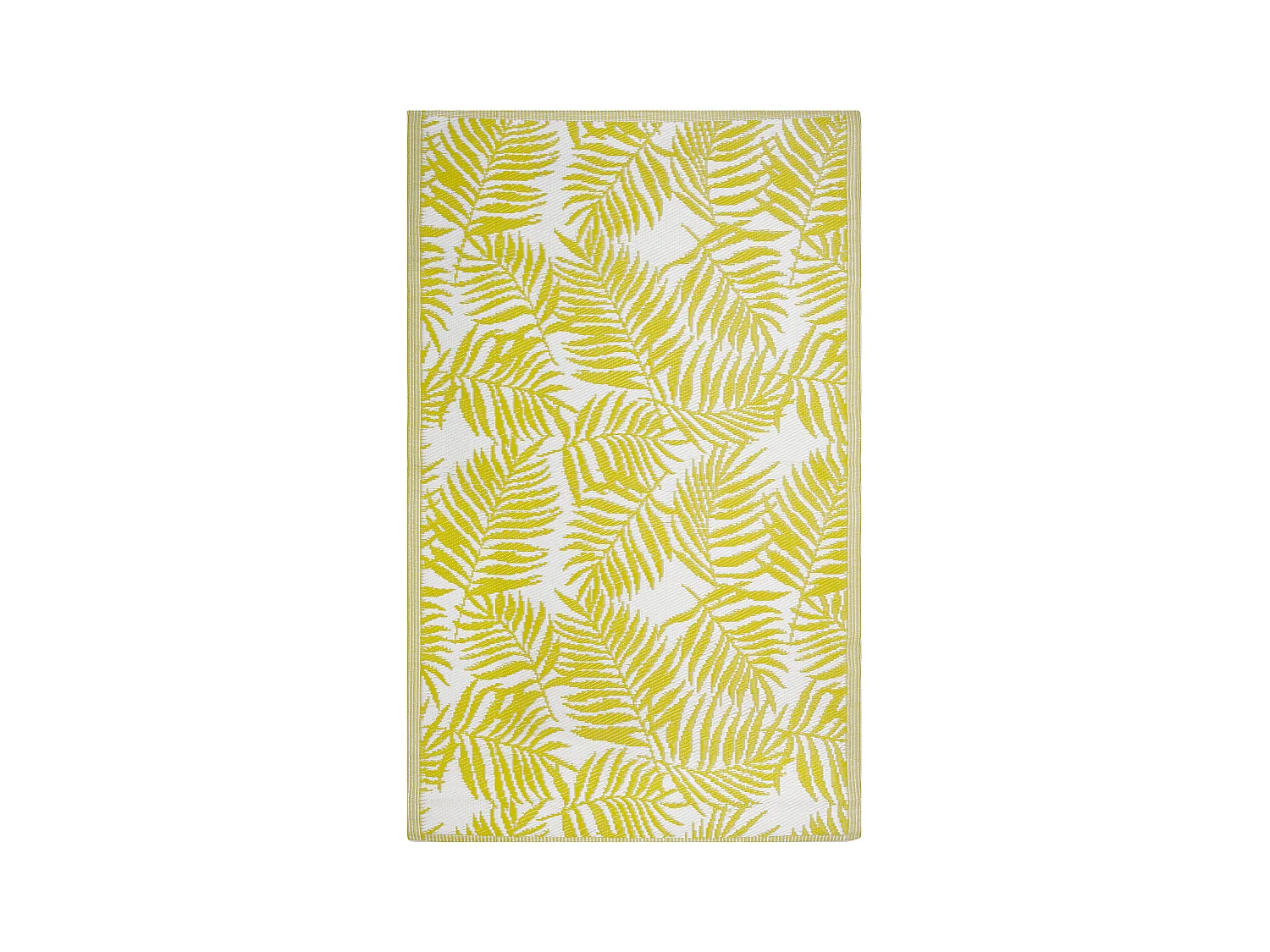 Tapis d'extérieur KOTA Jaune 120 x 180 cm Réversible