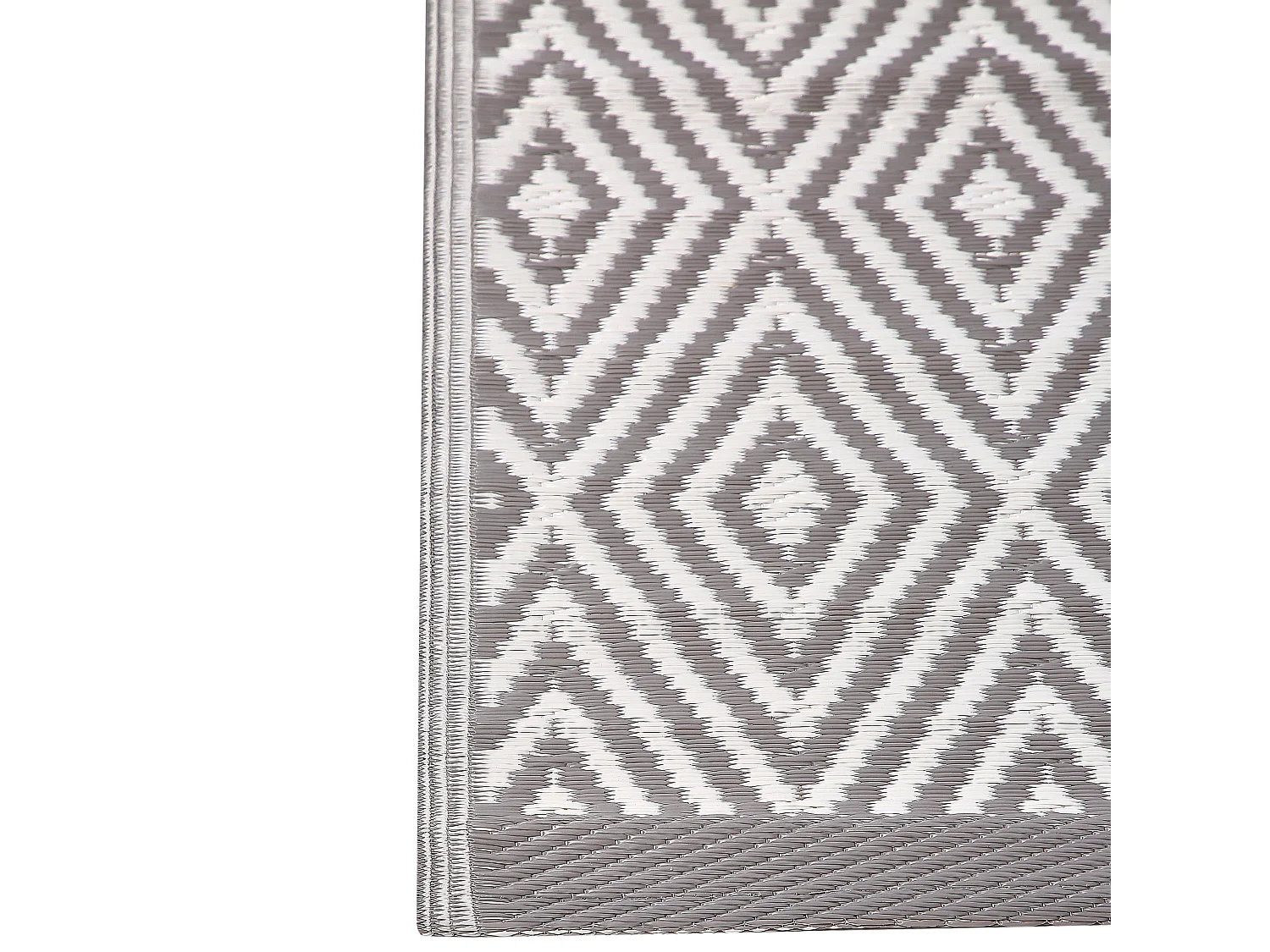 Alfombra de exterior SIKAR 120 x 180 cm Gris claro