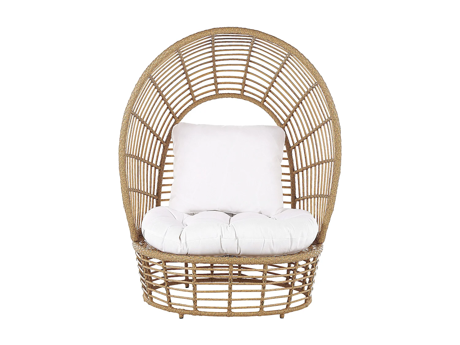 Sillón de jardín LIDO Ratán Beige