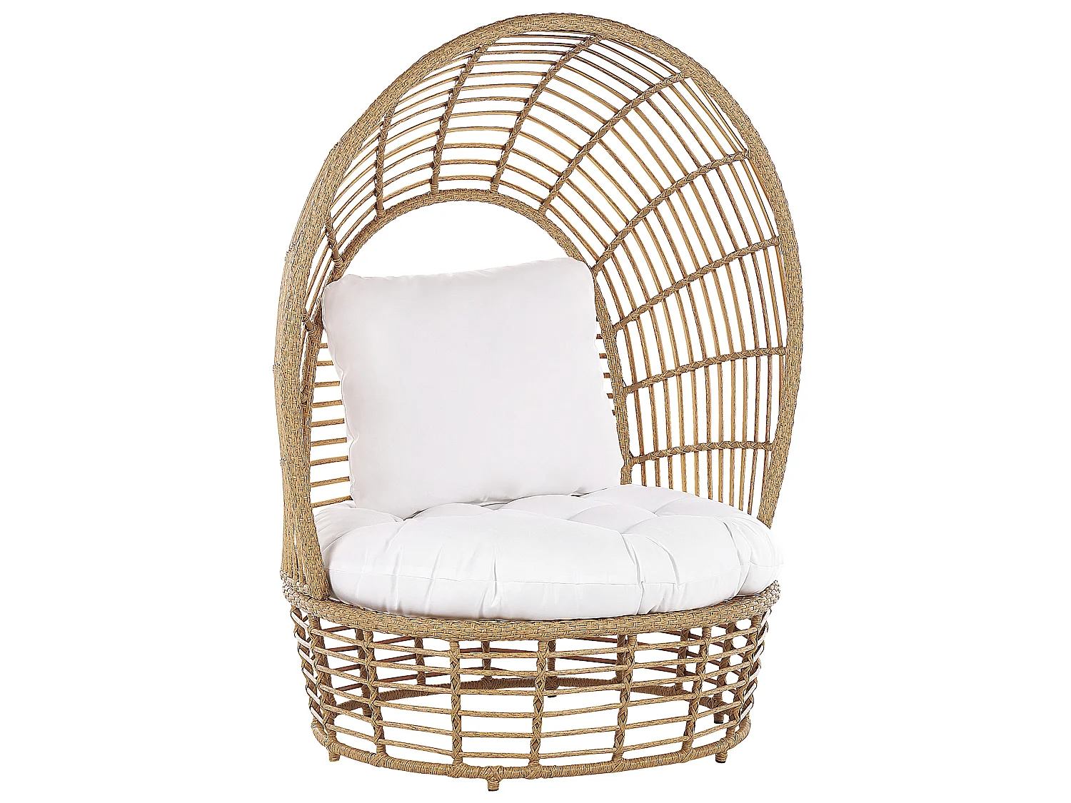 Tuinfauteuil LIDO Rotan Beige