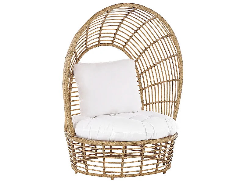Gartensessel LIDO Rattan Beige