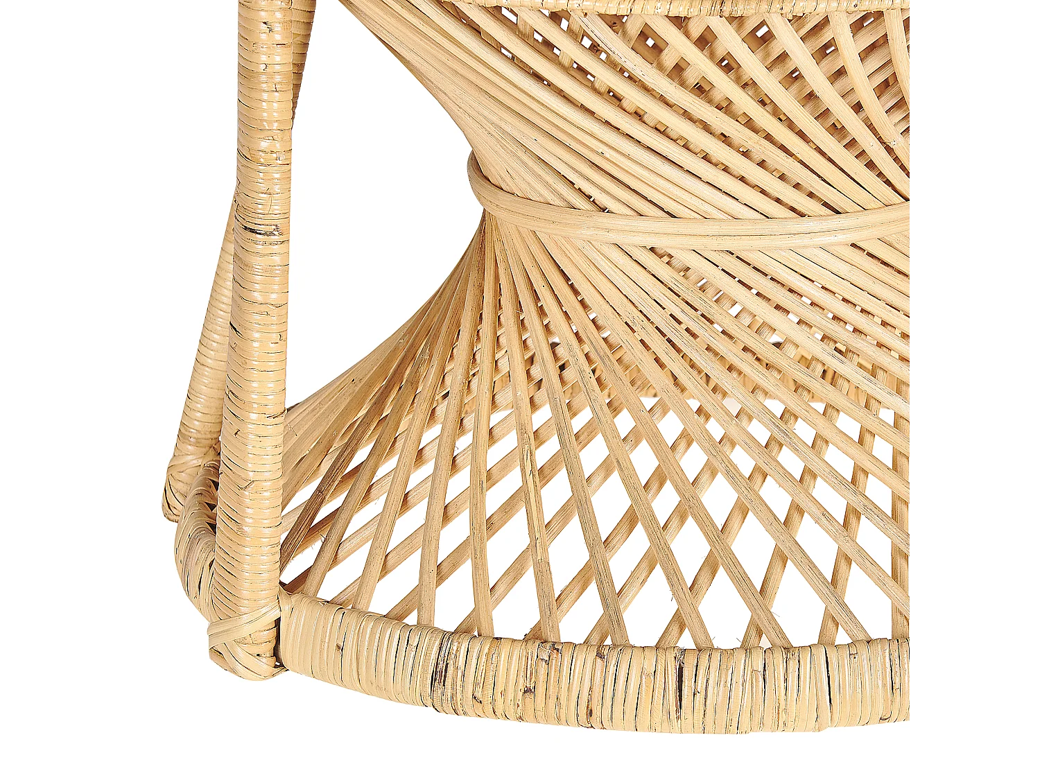 Sedia Peacock EMMANUELLE Rattan Naturale