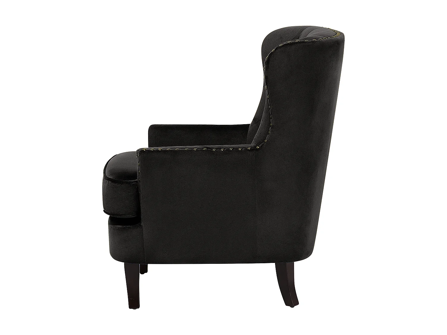 Fauteuil VIBORG II Velours Noir