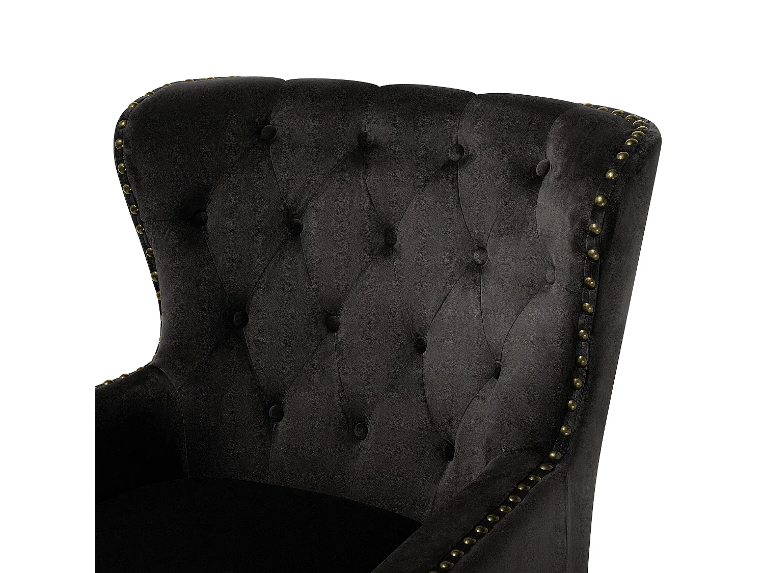 Fauteuil VIBORG II Velours Noir