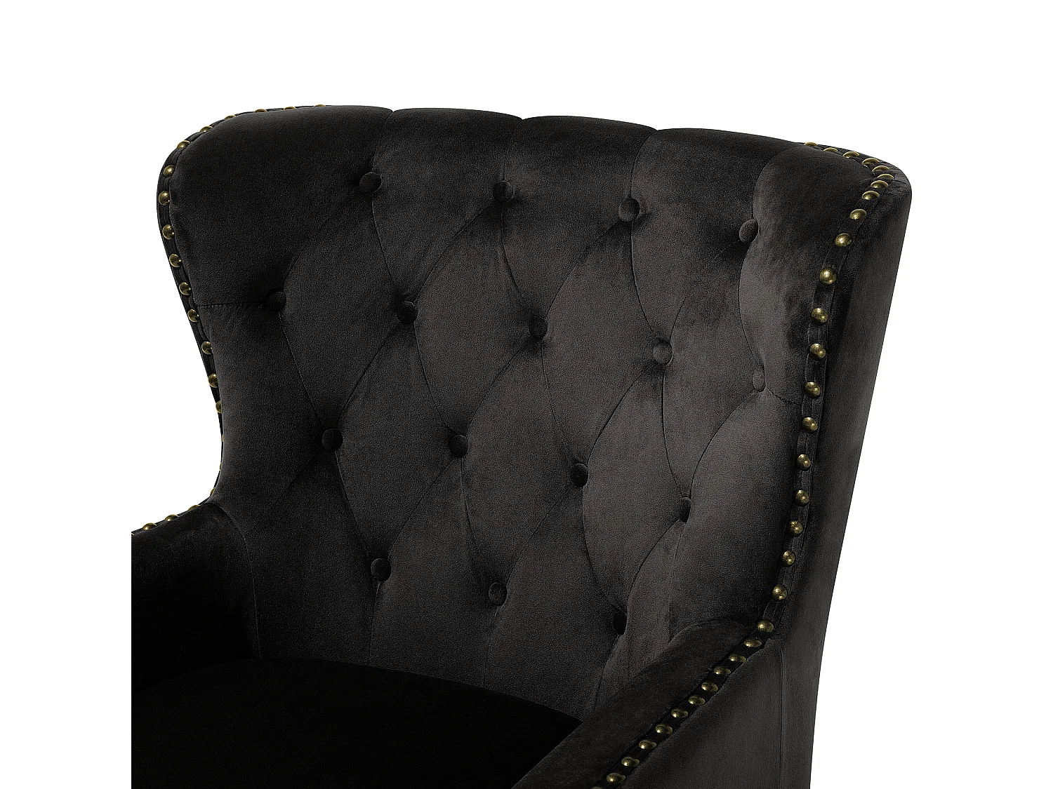 Fauteuil VIBORG II Velours Noir