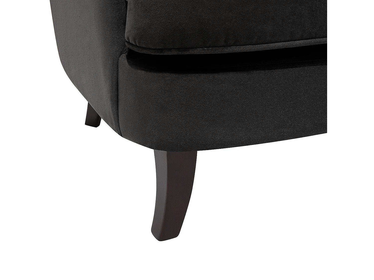 Fauteuil VIBORG II Velours Noir