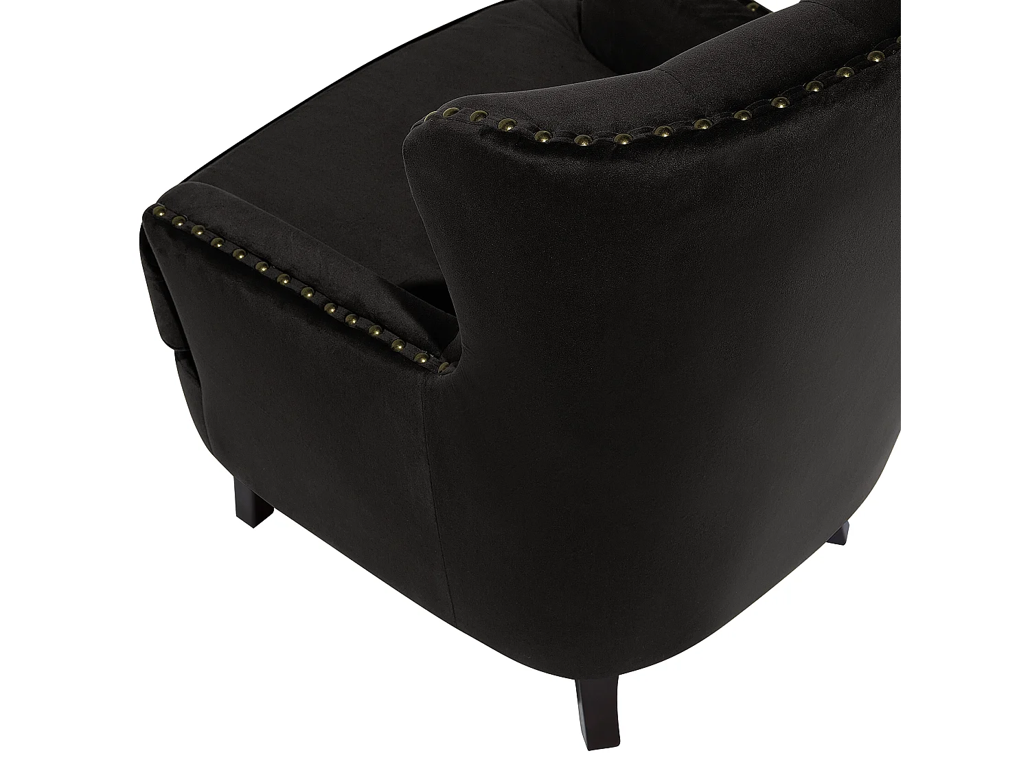 Fauteuil VIBORG II Velours Noir