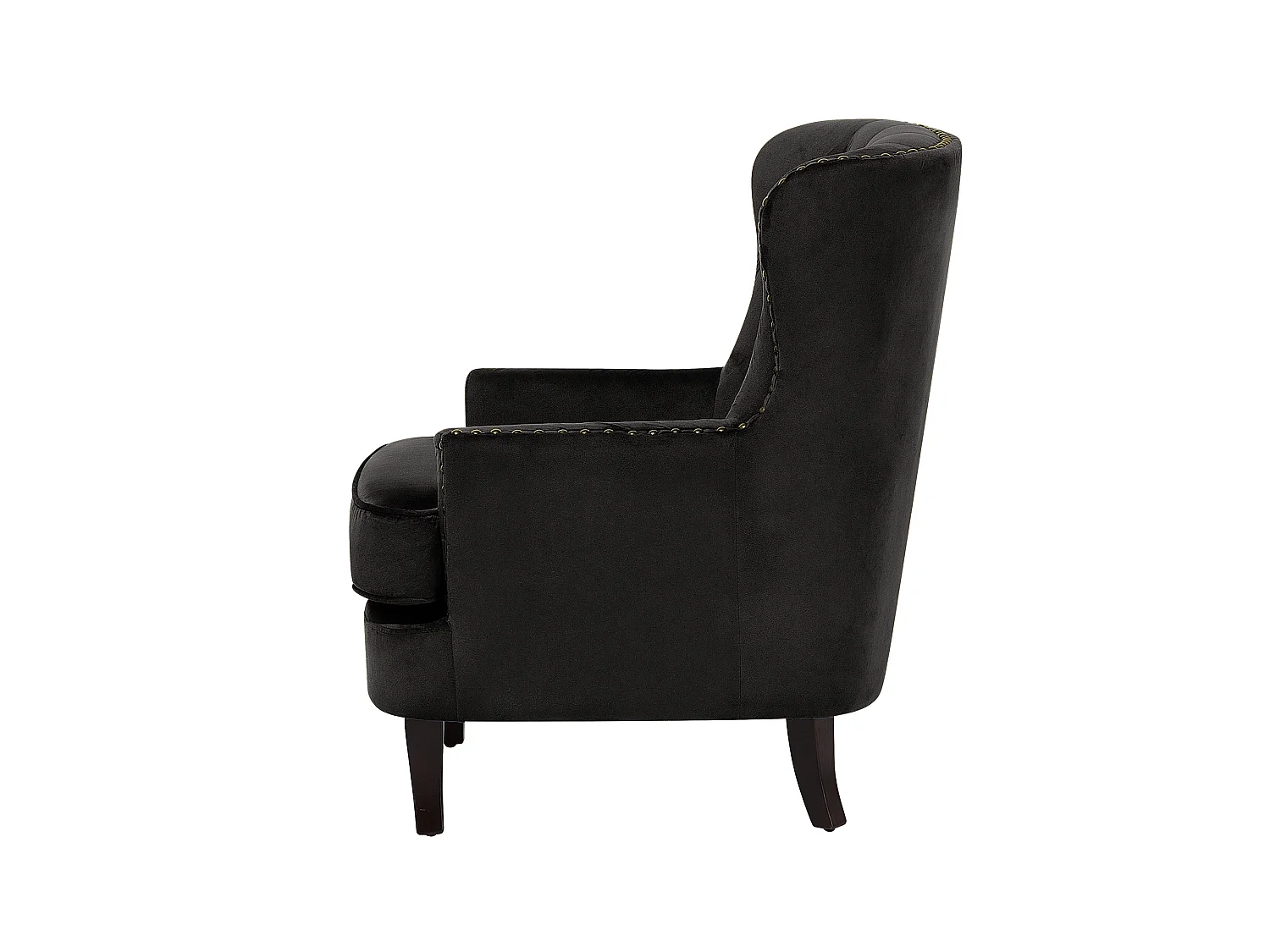 Fauteuil VIBORG II Velours Noir