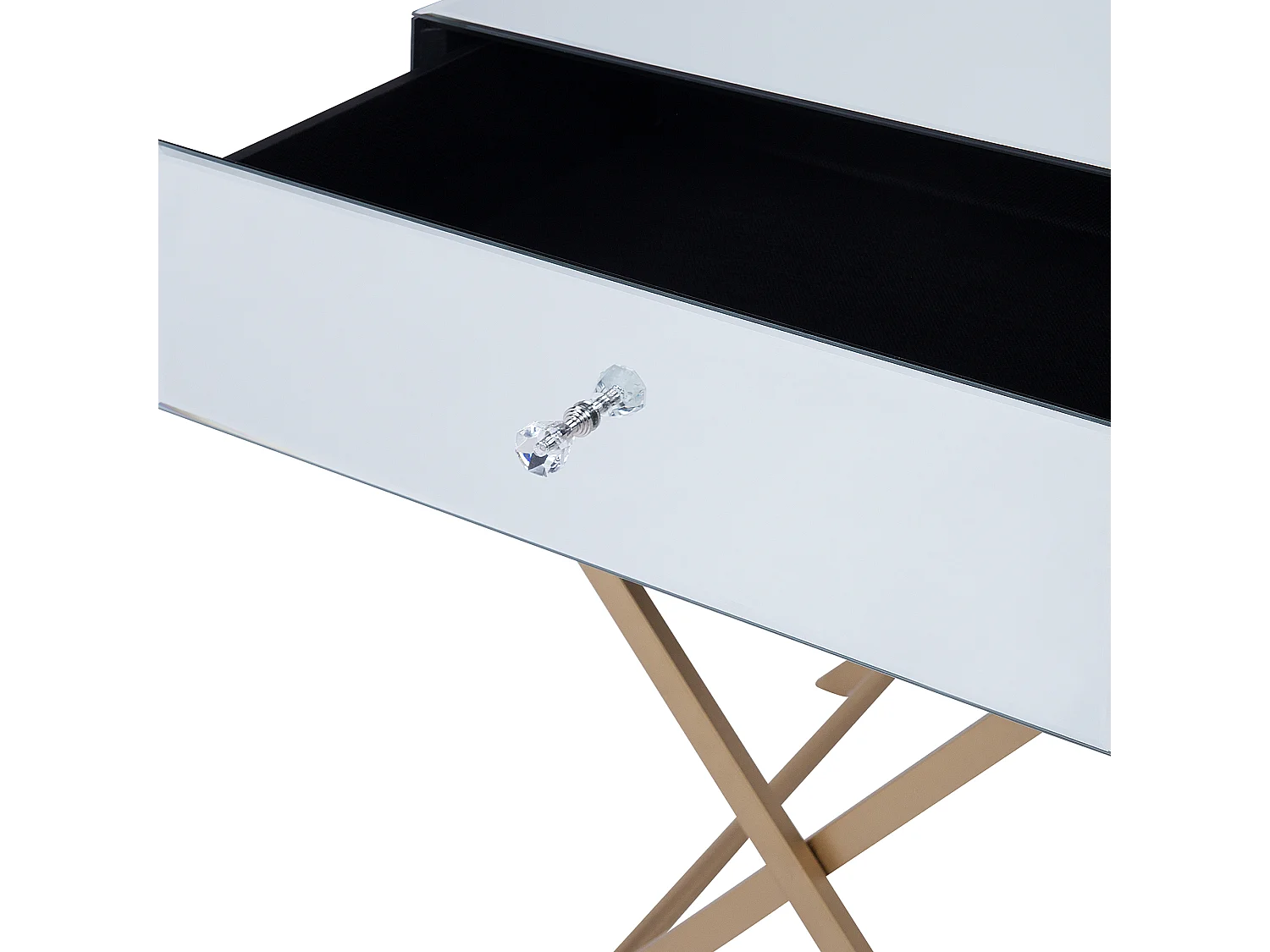 Tavolino VIVY Vetro Argento