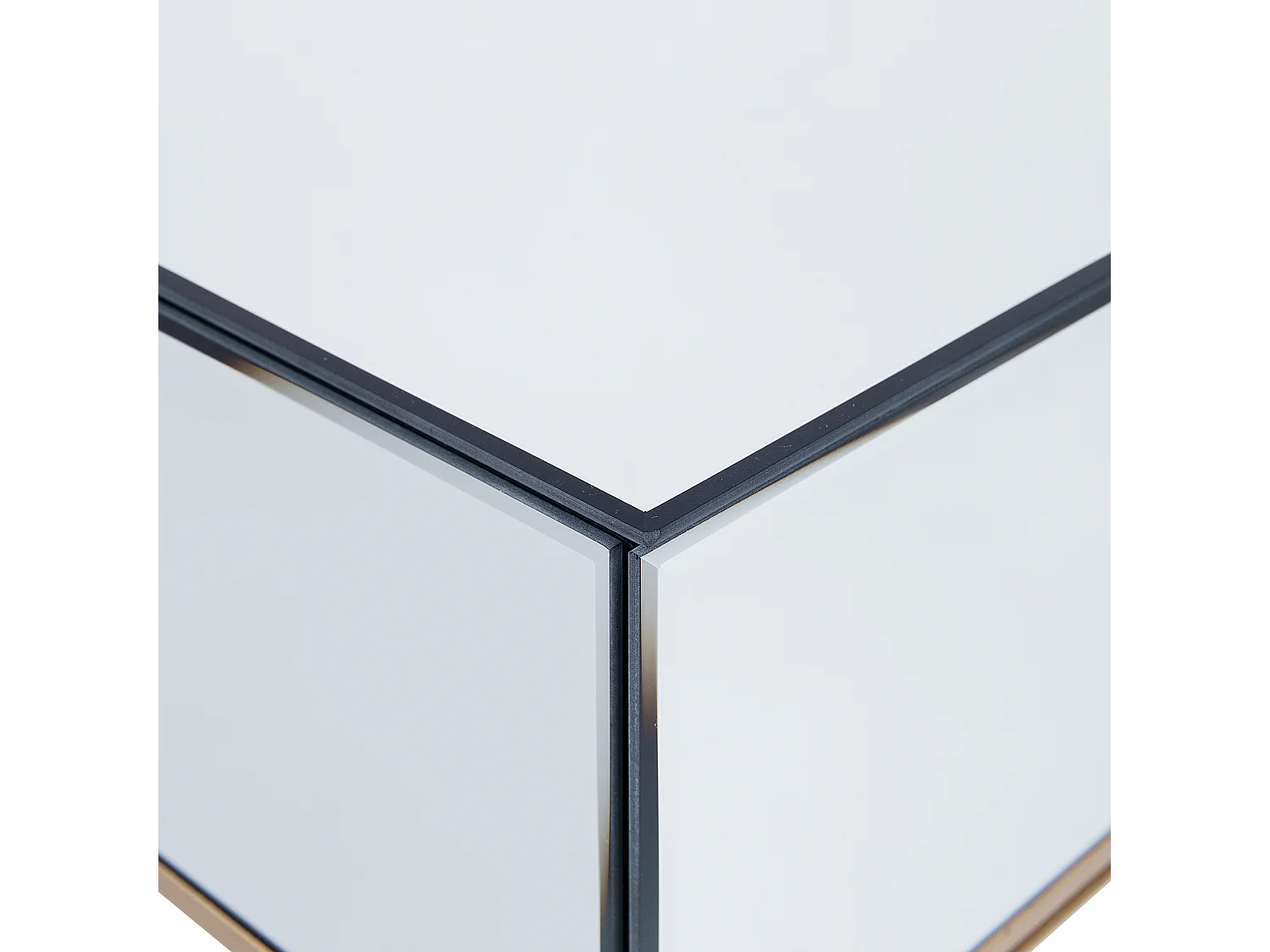 Tavolino VIVY Vetro Argento