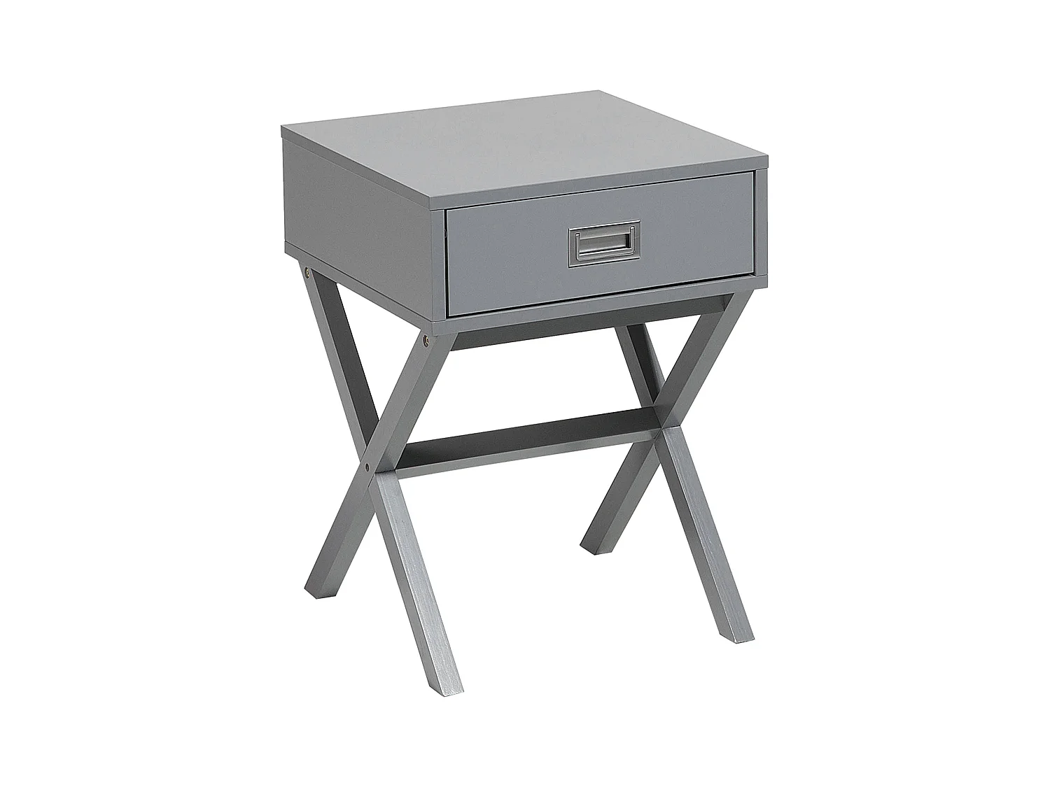 Table de nuit à 1 tiroir MONROE Gris