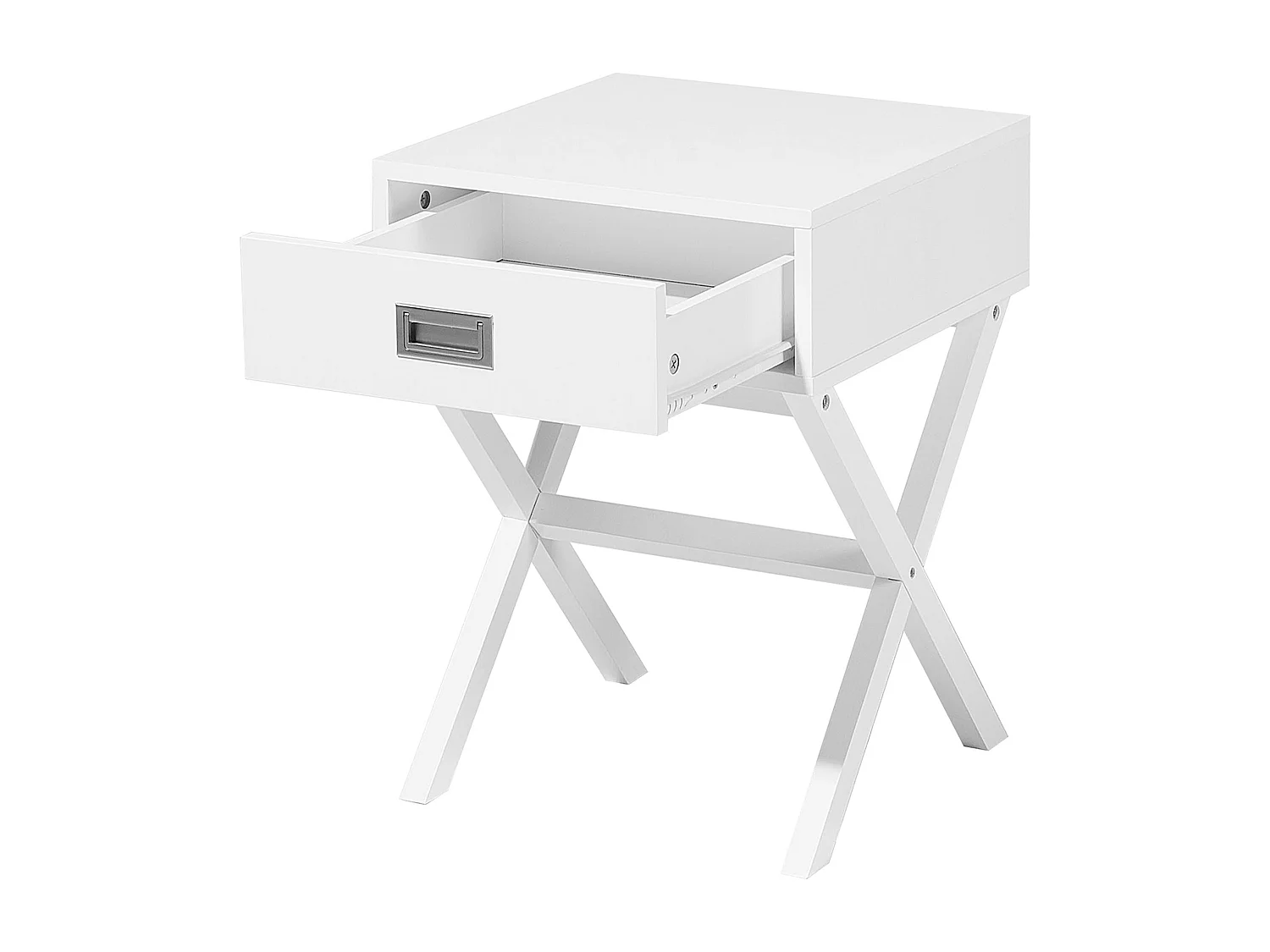 Nachtkastje met 1 lade MONROE Wit