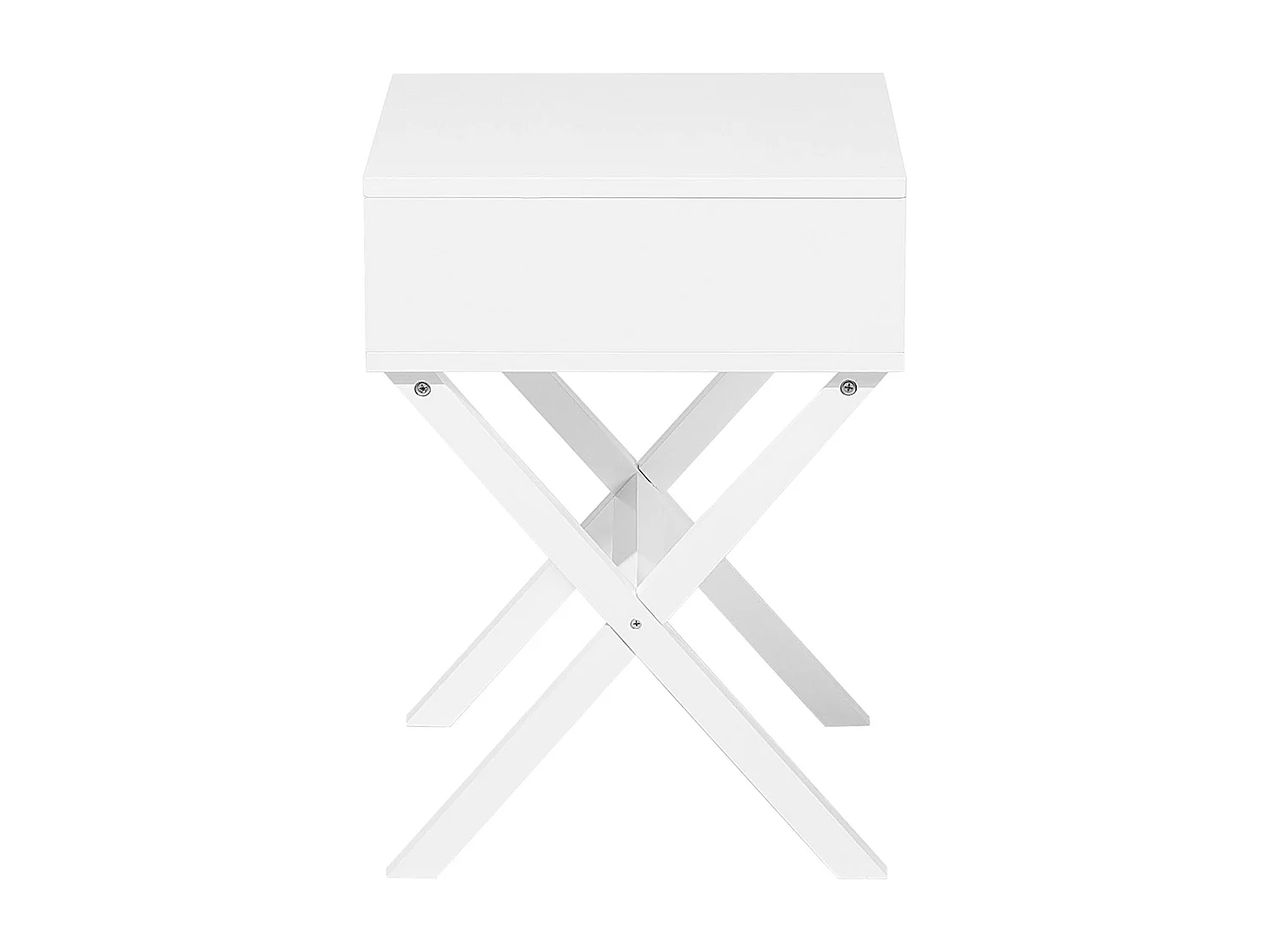 Nachtkastje met 1 lade MONROE Wit