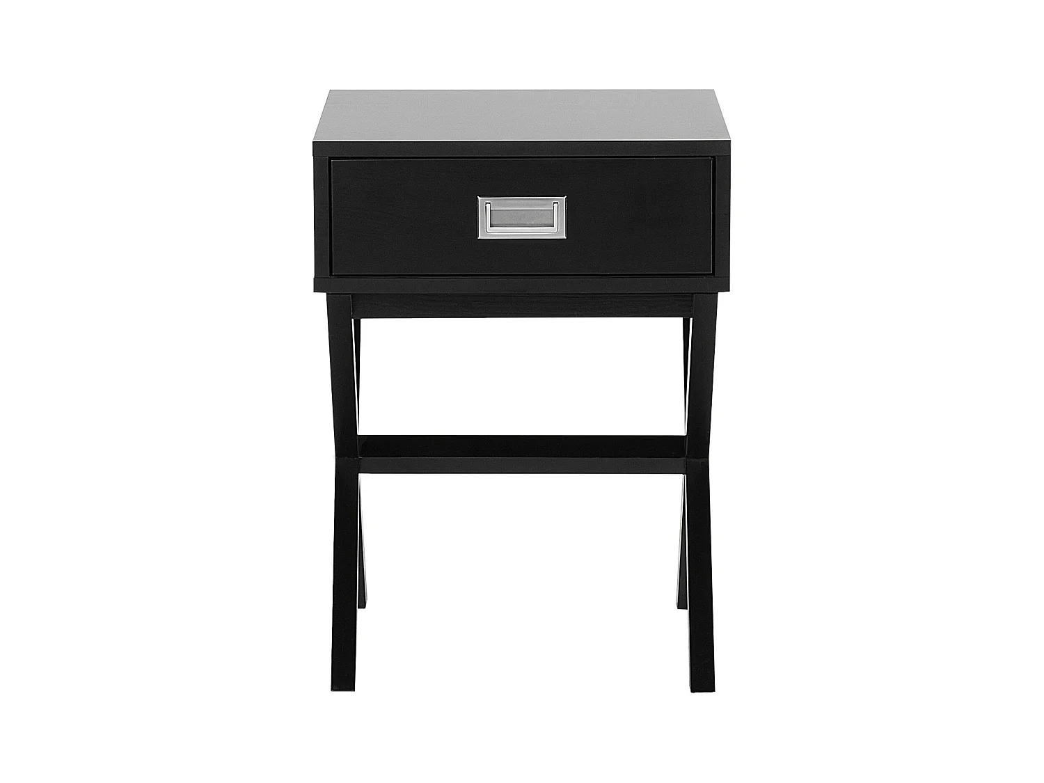 Nachttisch mit 1 Schublade MONROE Schwarz