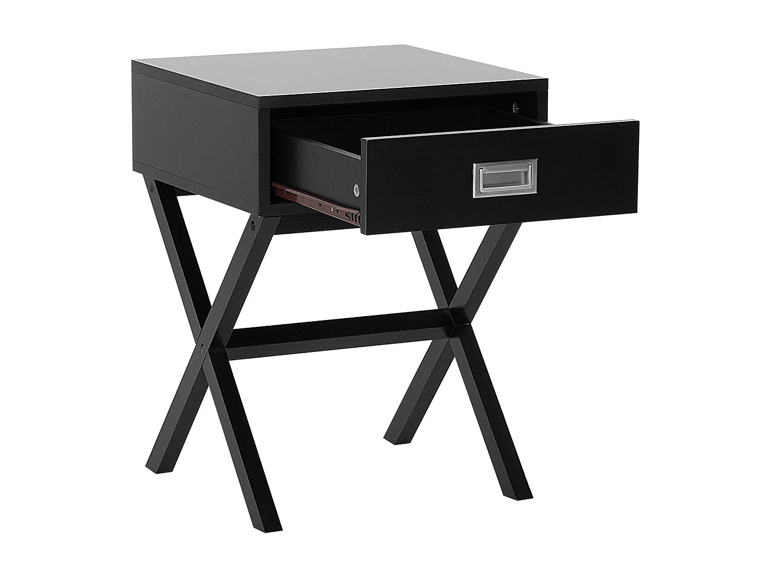 Table de nuit à 1 tiroir MONROE Noir