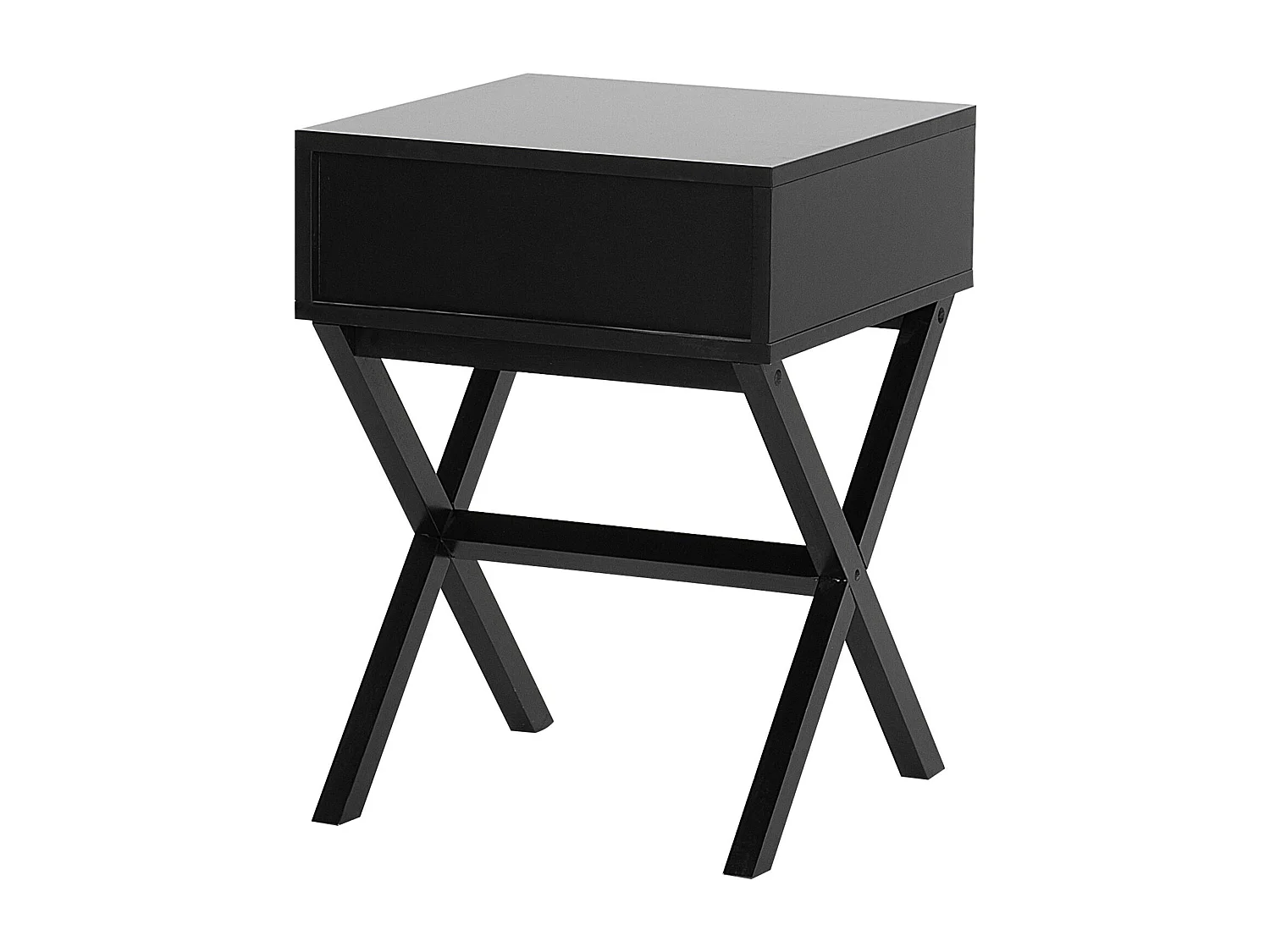 Table de nuit à 1 tiroir MONROE Noir