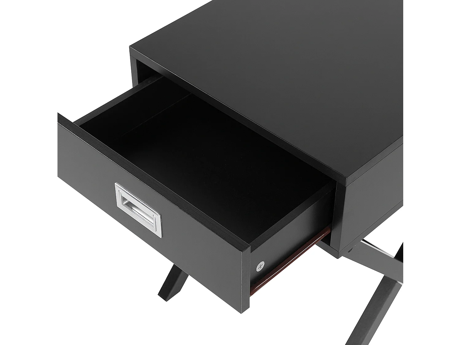 Nachtkastje met 1 lade MONROE Zwart