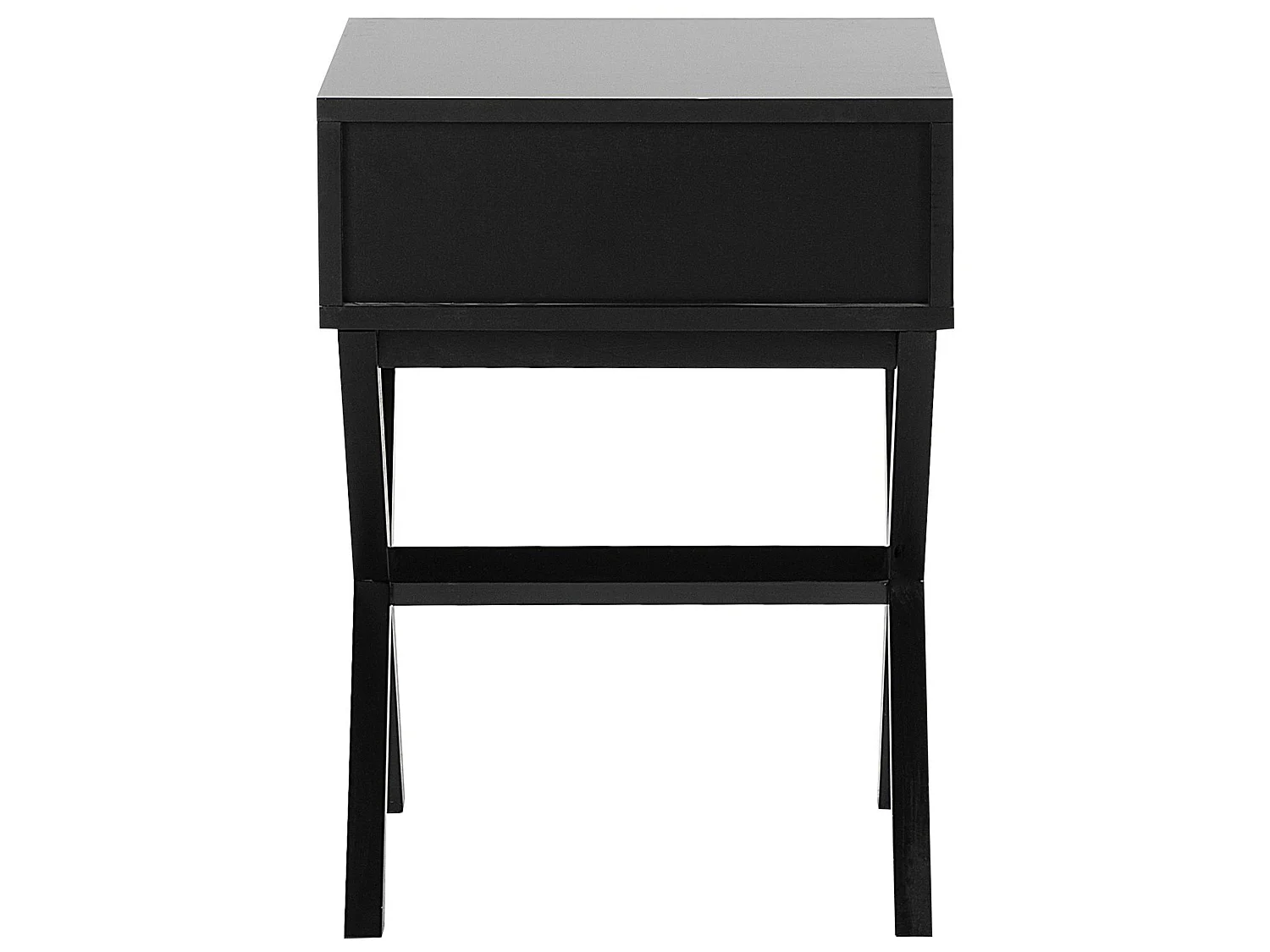 1 Drawer Bedside Table MONROE Black